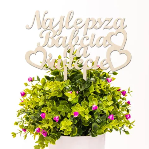 Topper najlepsza babcia na świecie