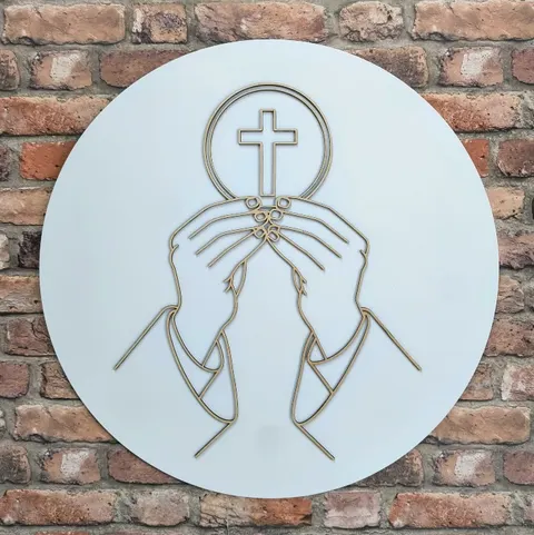 Koło - Dłonie z hostią