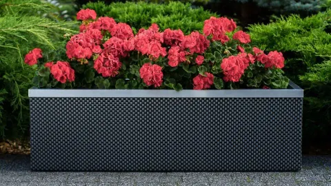 Donica podłużna Green Spa (system nawadniania i docieplenie)