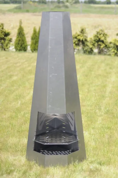 Palenisko ogrodowe z grillem CORNER CORTEN