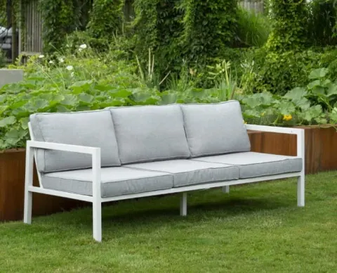 Aluminiowa sofa 3-osobowa ANTIBES