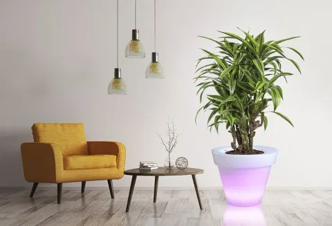 Wielka donica podświetlana GRANDE LED