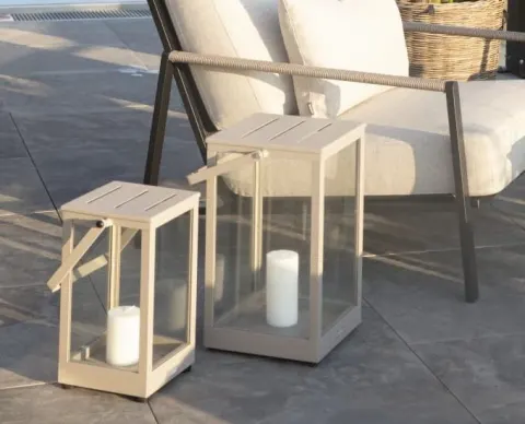 Latarnia ANTIBES z aluminium (2 rozmiary)