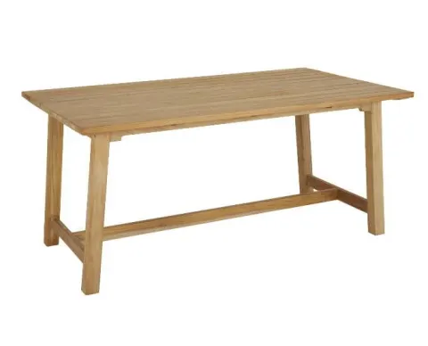Stół ogrodowy z drewna teak Keros 160x90 cm