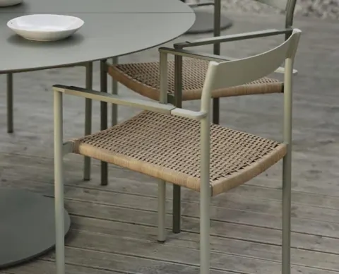 Krzesło DK aluminium-technorattan