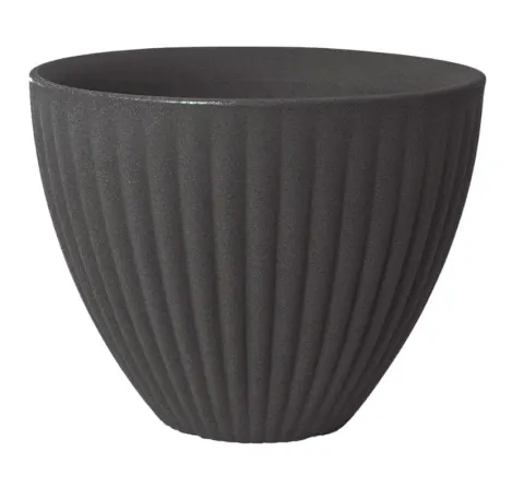 Donica plastikowa okrągła Lotus 40/31 cm