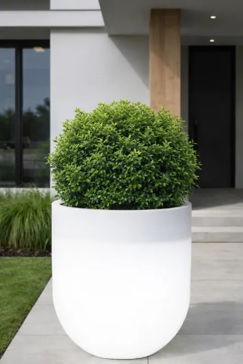 Cylindryczna donica Luna Light