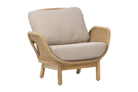 Fotel technorattanowy Lily