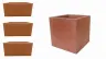 Zestaw 4 szt. donic betonowych naturalnych corten