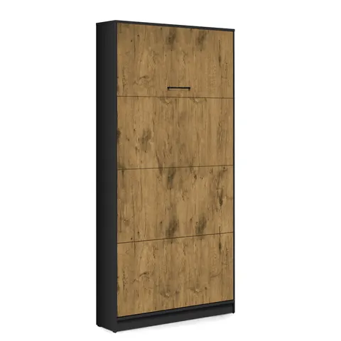 Półkotapczan pionowy New Elegance BASIC 90x200 jednoosobowy w stylu loftowym