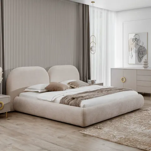 Łóżko tapicerowane New Elegance NUBO bez pojemnika