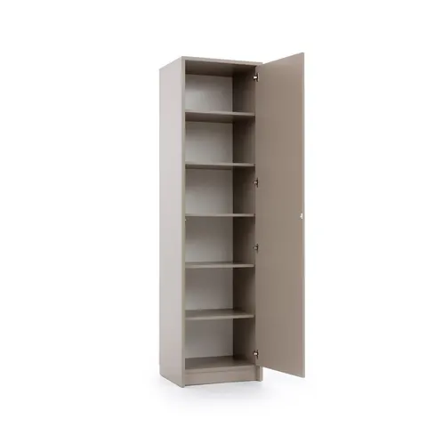 Szafa New Elegance GENIUS "P" szer. 60 cm z półkami (Congo - kolor szaro-beżowy)