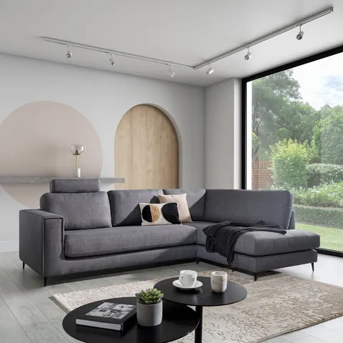 Narożnik Hygge Sofa COCO 1,5 FZ/ZF (276x192 cm) zagłówek opcjonalnie
