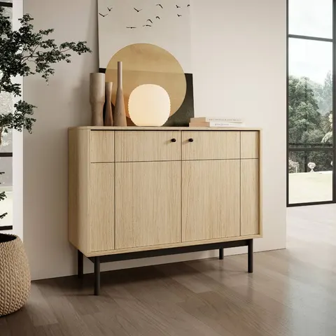 Komoda Piaski JAPANDI K104 Dąb linea
