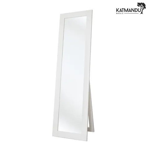 Lustro Katmandu BELLUNO ELEGANTE biały – lustro stojące