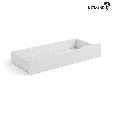 Szuflada Katmandu BELLUNO ELEGANTE biały – drewniana szuflada pod łóżko