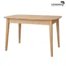 Stół rozkładany prostokątny Katmandu ORBETELLO 120 cm dębowy naturalny