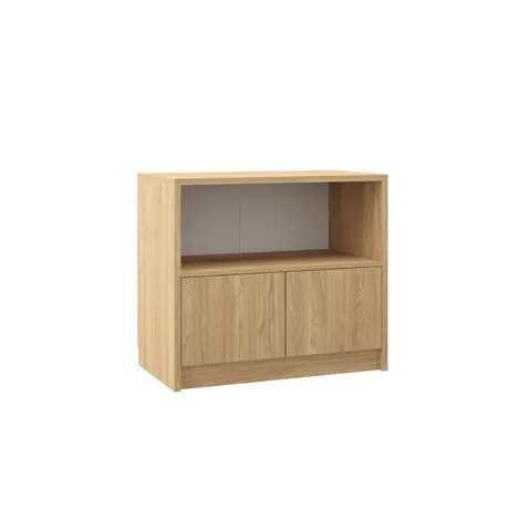 Komoda New Elegance GENIUS 2D szer. 90 cm z szafkami (dąb olejowany)