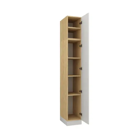 Jednodrzwiowa szafa New Elegance SLEEP VARIA szer. 35 cm z półkami