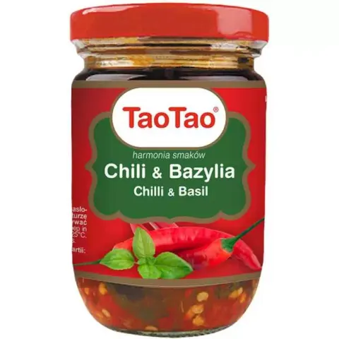 Pasta Bazylia i Chili TaoTao 200 g