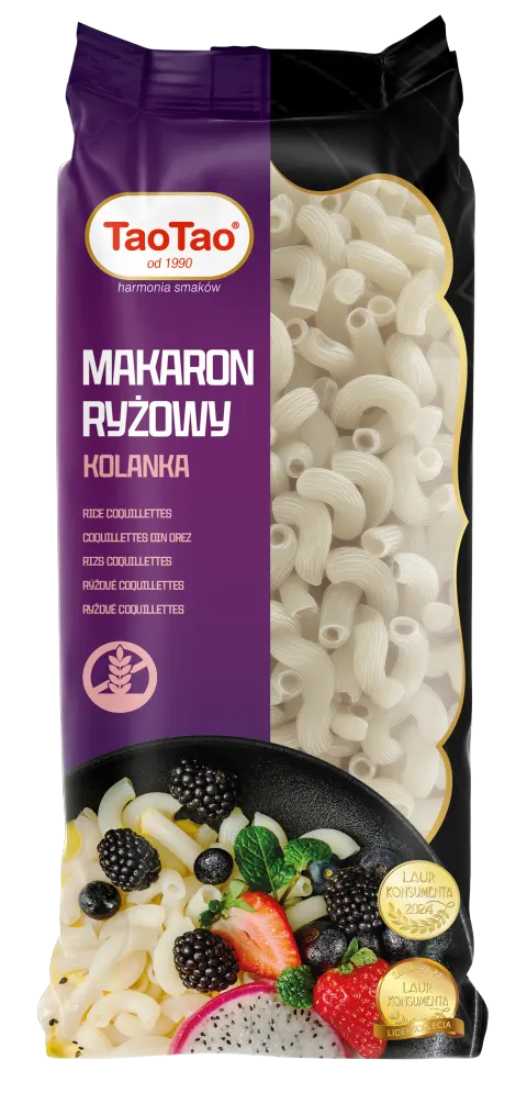 Makaron ryżowy Bezglutenowy kolanka TaoTao 200 g