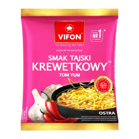 Zupa o smaku tajskim krewetkowym Vifon 70 g