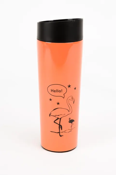 Kubek Termiczny z flamingiem 360ml