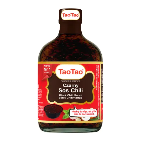 Sos czarny z chili TaoTao 175 ml