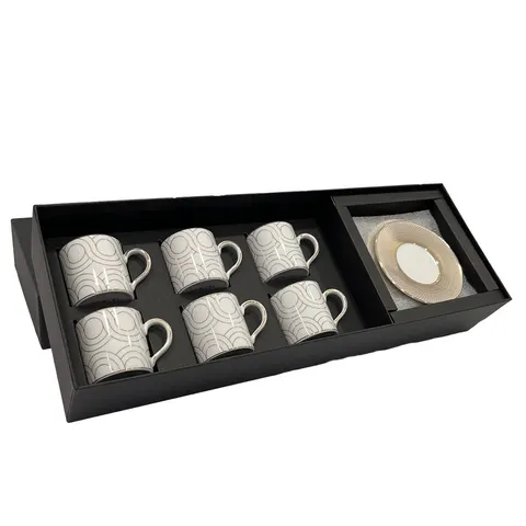 Zestaw porcelanowy do kawy i herbaty Infinity - Porcelana