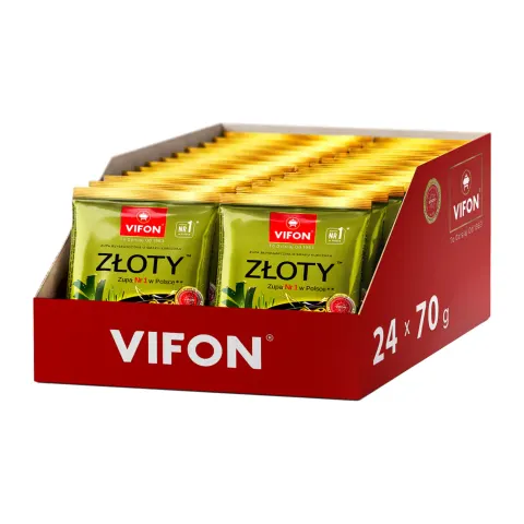 Karton 24 sztuki - Złoty Kurczak Vifon 70 g