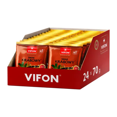 Karton 24 sztuki - Zupa o smaku krabowym Vifon 70 g