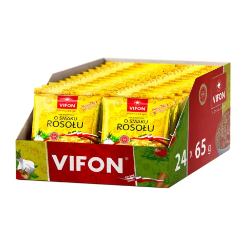 Karton 24 sztuk - Rosół Polskie Smaki Vifon 65 g