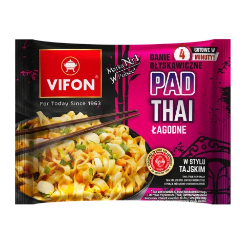 Danie PAD THAI - smak kurczaka z nudlami pszennymi 90g