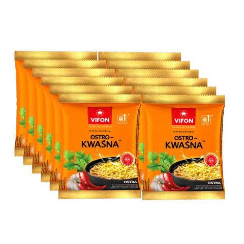 Zupa ostro - kwaśna Vifon 70 g x 12 sztuk