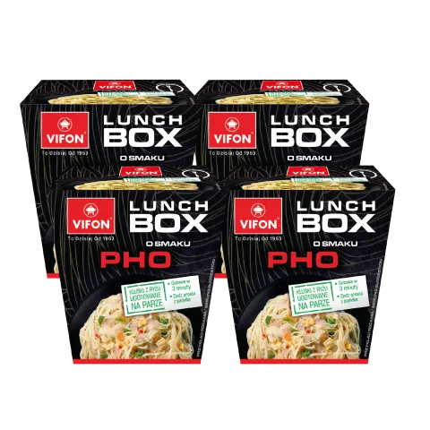 Lunch box ryżowy - Pho Vifon 85 g danie x 4 sztuki