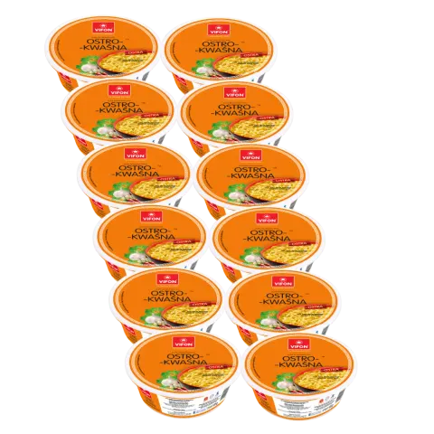 Ostro - kwaśna Vifon 85 g - miska - Karton 12 sztuk