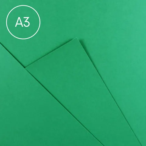 Brystol Happy Color A3, 170 g - 52 Ciemnozielony, 25 ark.