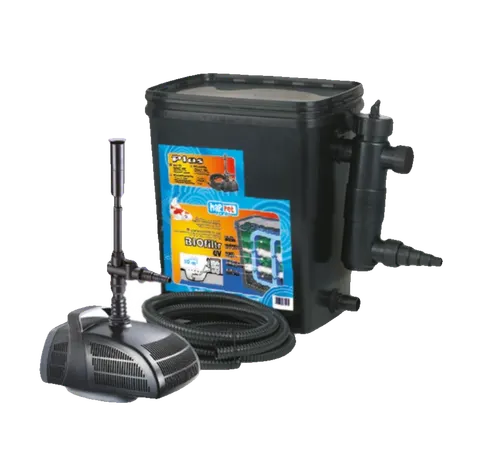 Filtr stawowy BioFiltr UV plus 10000l+pompa+wąż