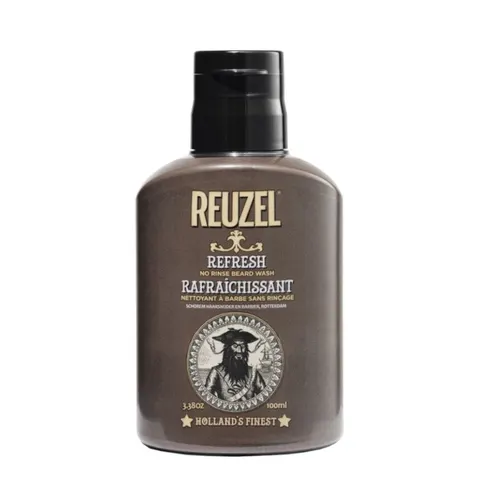 Reuzel refresh no rinse beard wash - suchy szampon do brody, travel size, 100ml