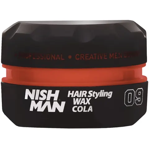 Nishman 09 hair styling wax cola - pomada do włosów 150ml