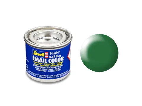 Revell 32364 Farba 364 Leaf Green Silk RAL 6001 Enamel 14ml