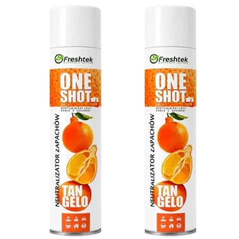 Freshtek TANGELO – Odświeżacz Powietrza i Neutralizator Zapachów „One Shot” 600ml