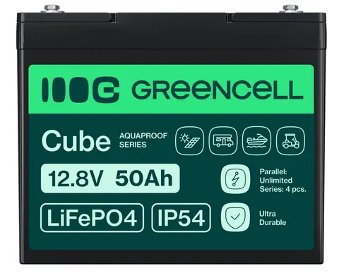 Akumulator Green Cell LiFePO4 12,8V 50Ah