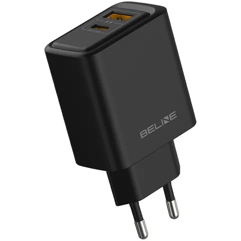 Beline Ładowarka sieciowa 45W USB-A/USB-C GaN PD