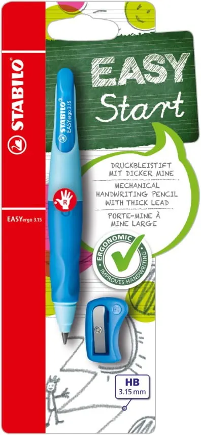 STABILO EASYergo 3.15 Start niebieski R BL