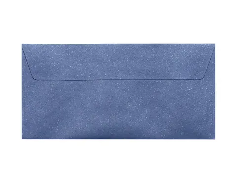Koperta / koperty ozdobne DL - MIKA GRANATOWY opk 10szt 120g/m2