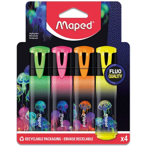 Zakreślacze z podwodnej kolekcji Deepsea Maped