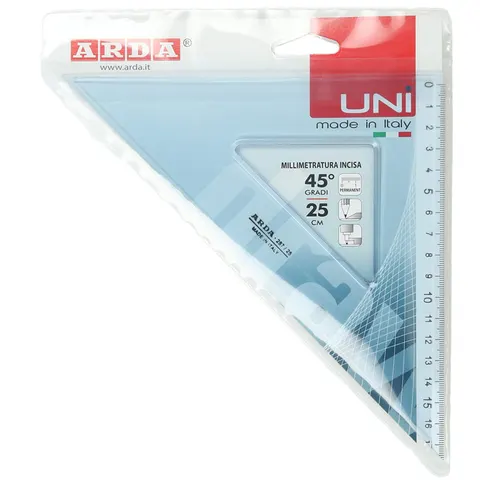 Ekierka ARDA 45°/25 cm
