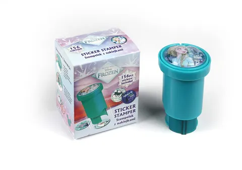 DISNEY CORE - STEMPEL Z NAKLEJKAMI - MIX 2 WZORÓW FROZEN