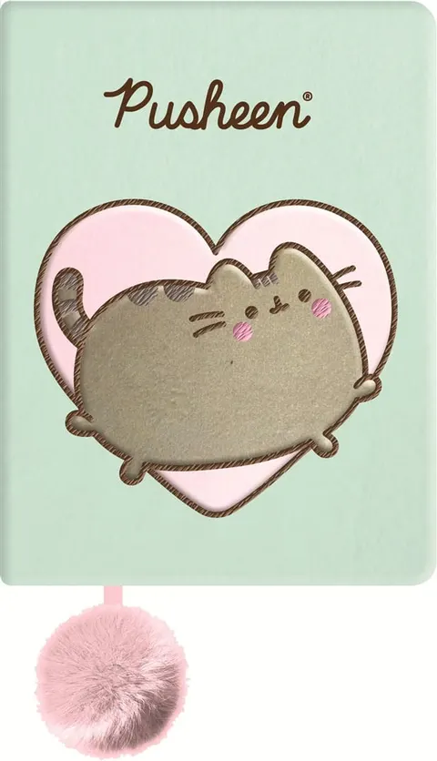 Notatnik pluszowy A5 96 kartek PUSHEEN
